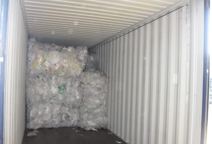 Garment Bags plastic scrap