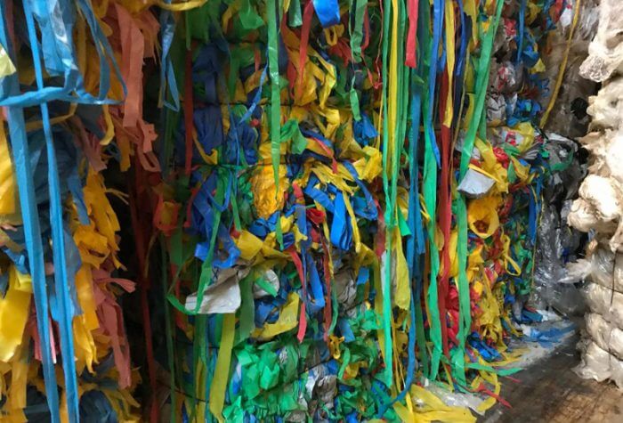 Tyre Films plastic scrap