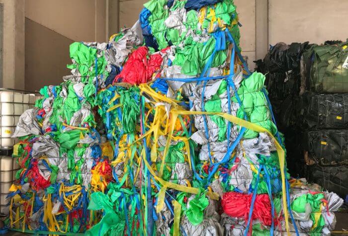 Tyre Films plastic scrap