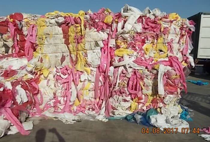 Tyre Films plastic scrap