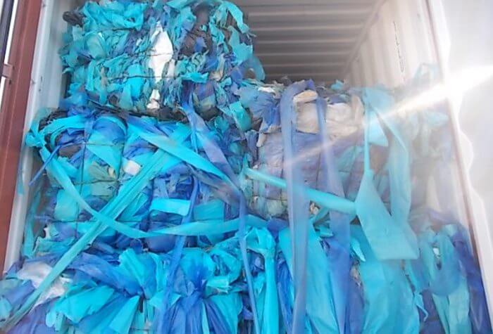 Tyre Films plastic scrap
