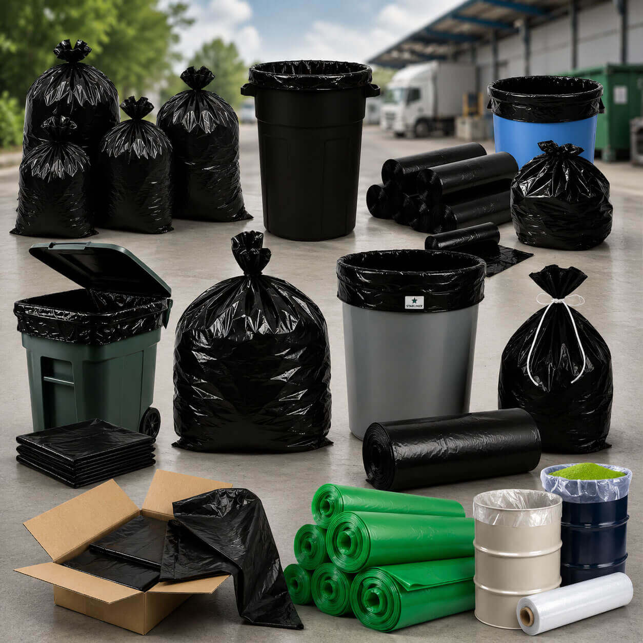 Garbage Bags by Luckystar International