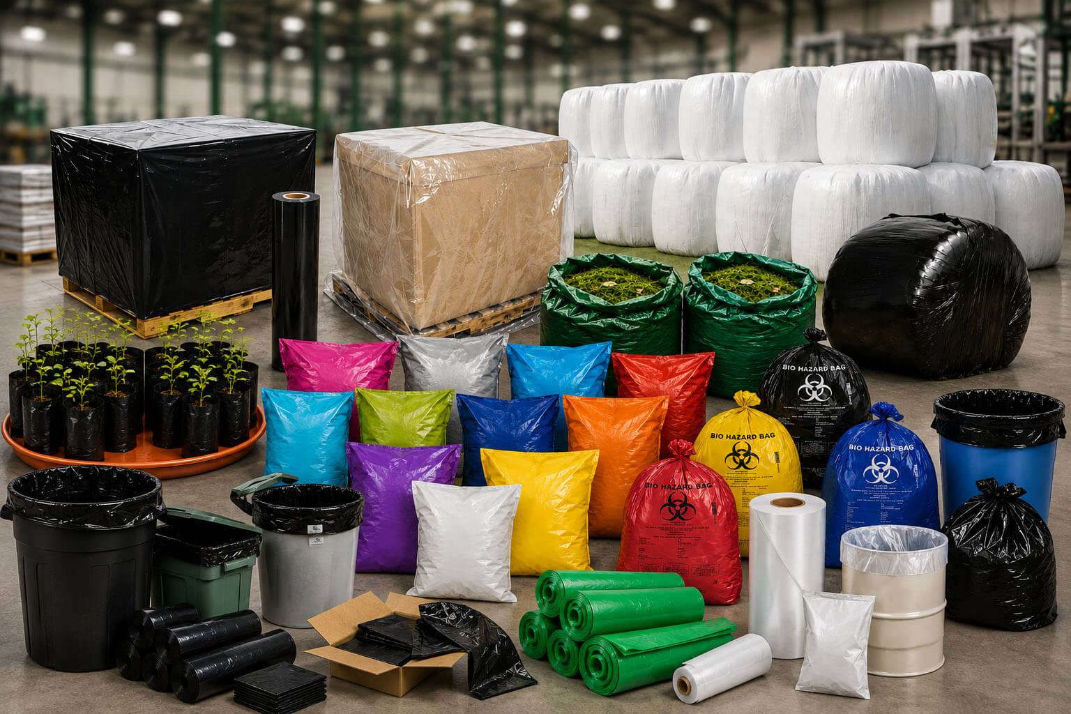 Global plastic raw material trade and logistics by Luckystar