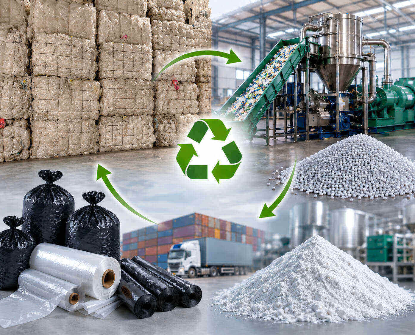 Sustainable and eco-friendly plastic recycling solutions